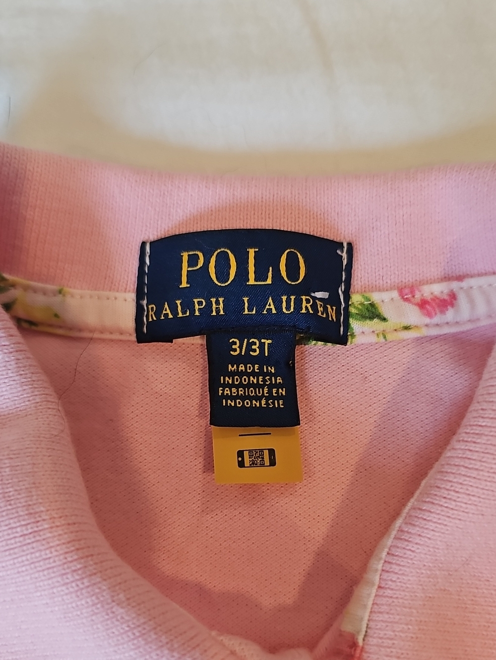 Ralph Lauren Polo Toddler Girl's Sleeveless Pink Polo Dress Size: 3/3T - Picture 2 of 11